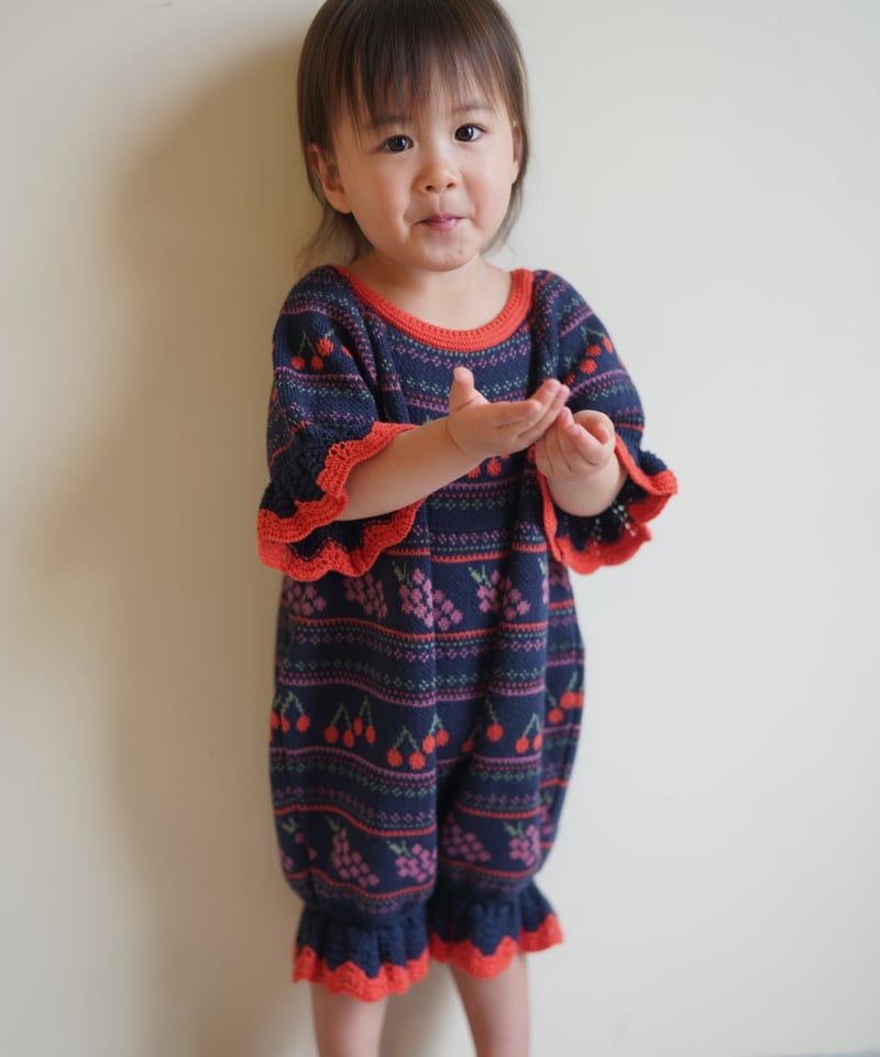 MABLI] MIO ROMPER | NAVY | RonRon baby and mo