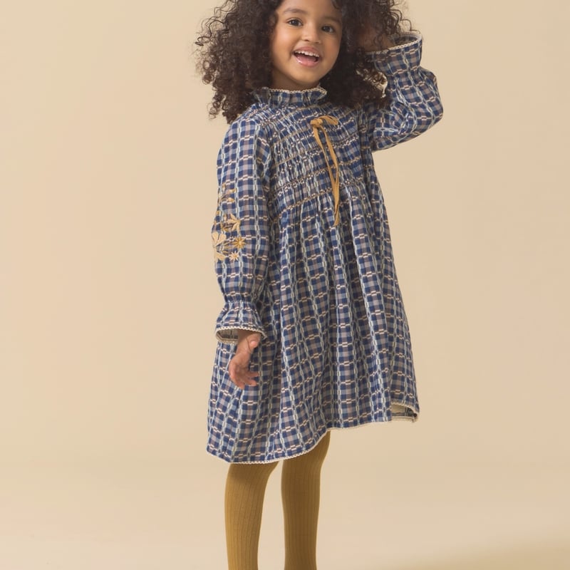 Lali Kids] Parvati Dress | Double-Sided Yarn