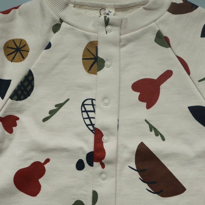 organic zoo]【LAST1！！】Farmers Market Onesie | F