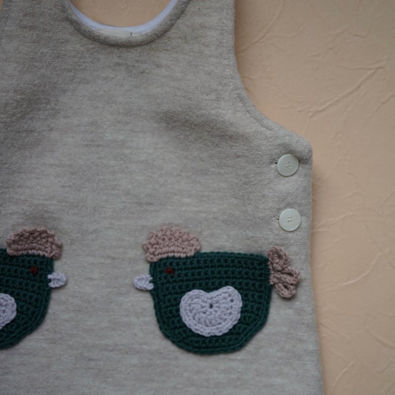 Kalinka]【残りわずか！】Caspian Chicken Dress | Mousse