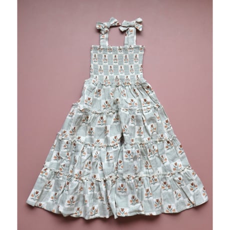 [Rylee+Cru] TAYLOR DRESS  | GARDEN GRID