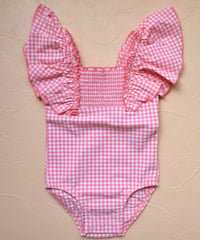 [Konges Slojd]【LAST１！！】FRESIA SWIMSUIT | GERANIUM PINK
