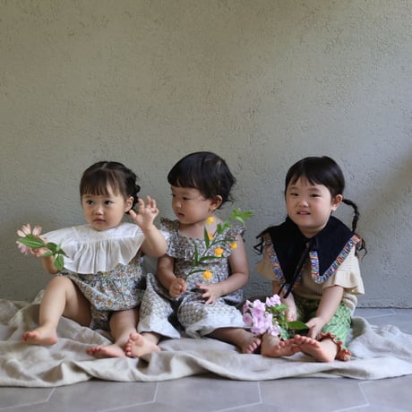 [Ron Ron Baby & Mom]【再入荷！】07.lace frill collar(off-white)