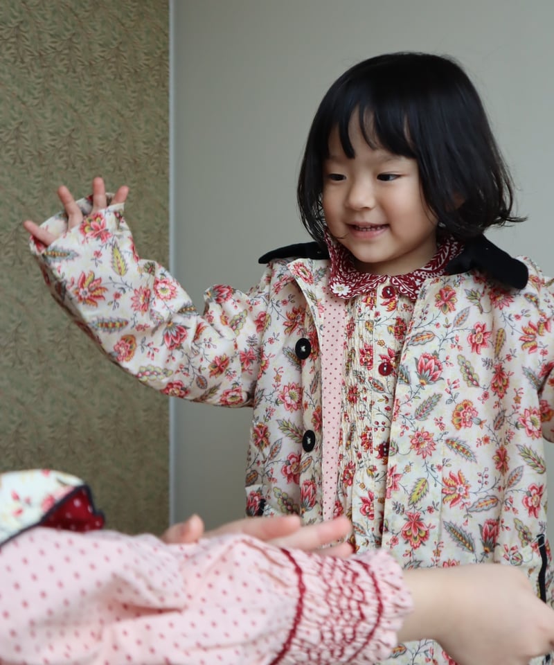 BONJOUR DIARY] TRENCH COAT | Aline print | Ro