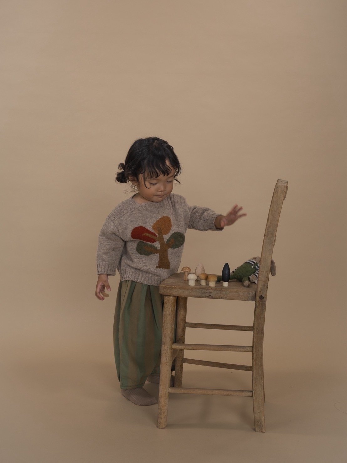 ORGANIC ZOO]【LAST1！！】Woodland Stripes Lodge P