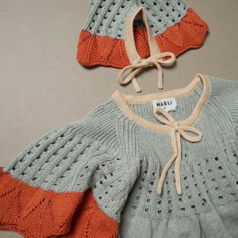 MABLI EIRLYS BONNET - EUCALYPTUS | Baby Style LAB