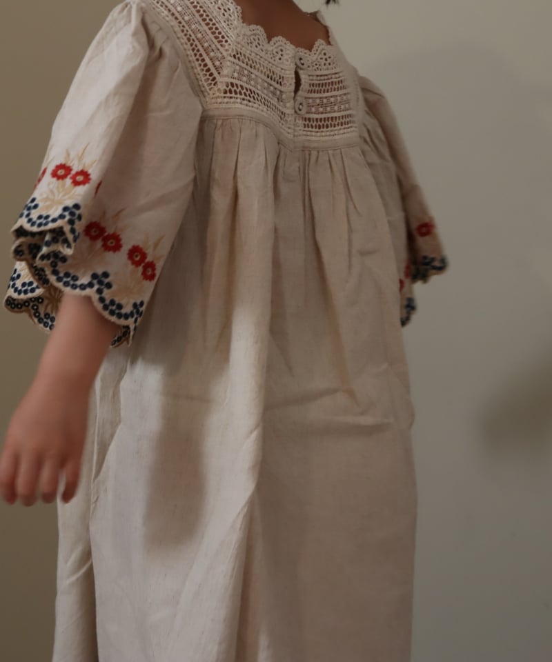 BONJOUR DIARY] Dress | Naural cotton flex wit