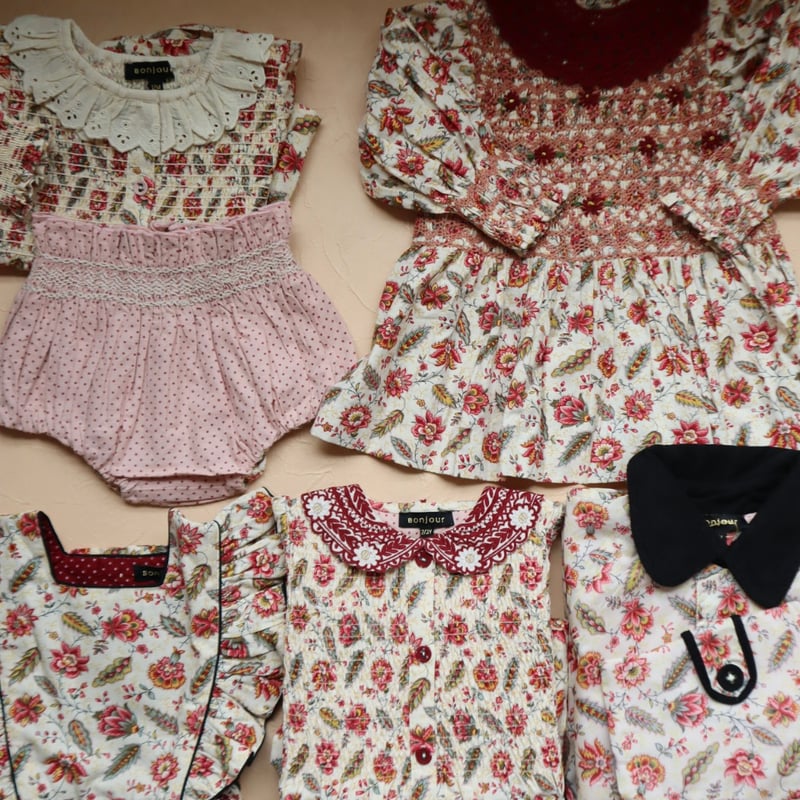 BONJOUR DIARY]【残りわずか！】APRON DRESS | Aline prin