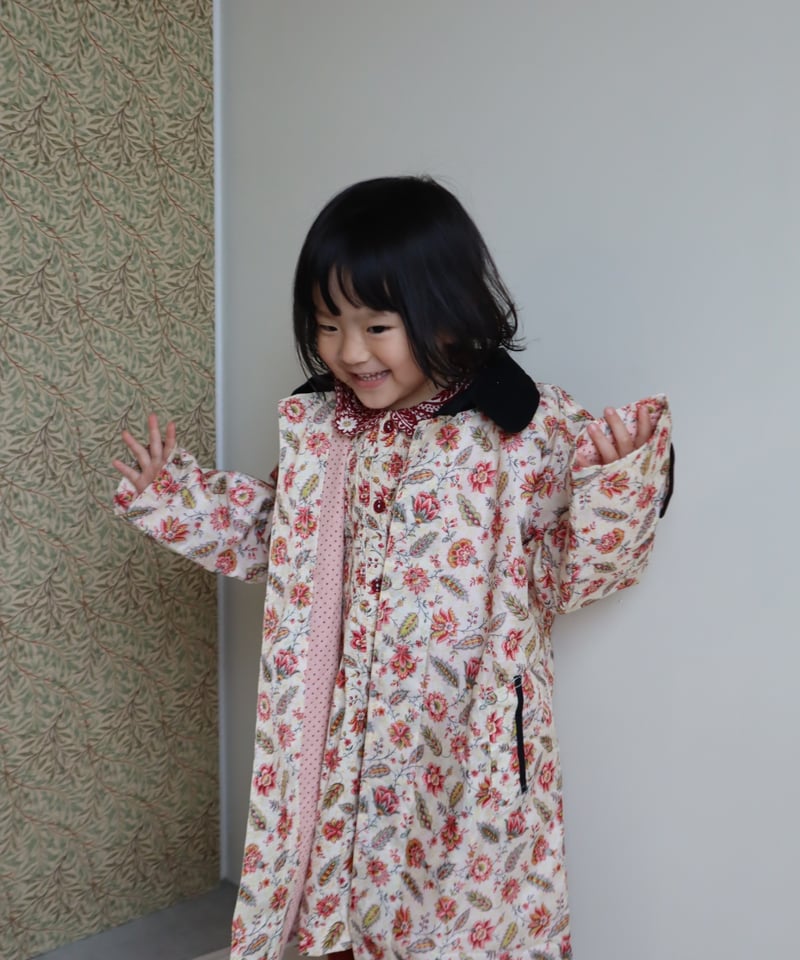 BONJOUR DIARY] TRENCH COAT | Aline print | Ro