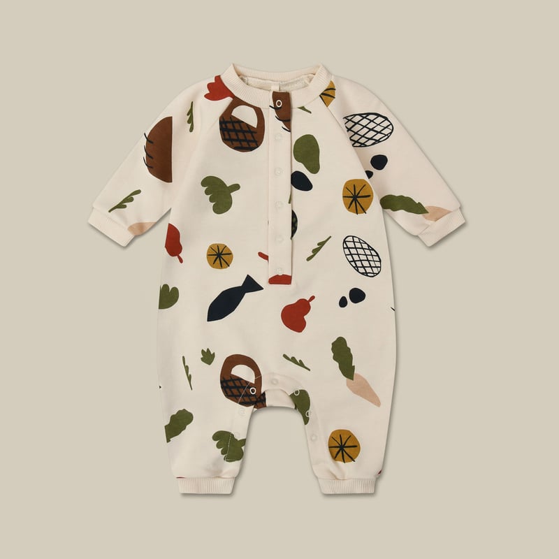organic zoo]【LAST1！！】Farmers Market Onesie | F
