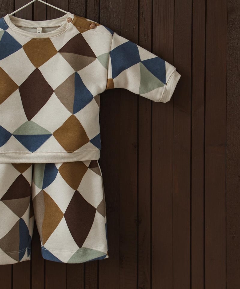 ORGANIC ZOO]【残りわずか！】Kite Patchwork Sweatshirt