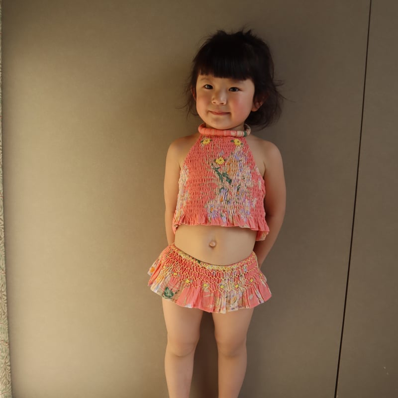 水着・水泳用品 bonjour diary SWIM SET 10y BONJOUR DIARY]【LAST1！！】Swim Suit | Marguerite