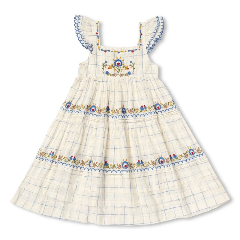 Lali Kids]【残りわずか！】Nanette Dress | Space Dye Ch