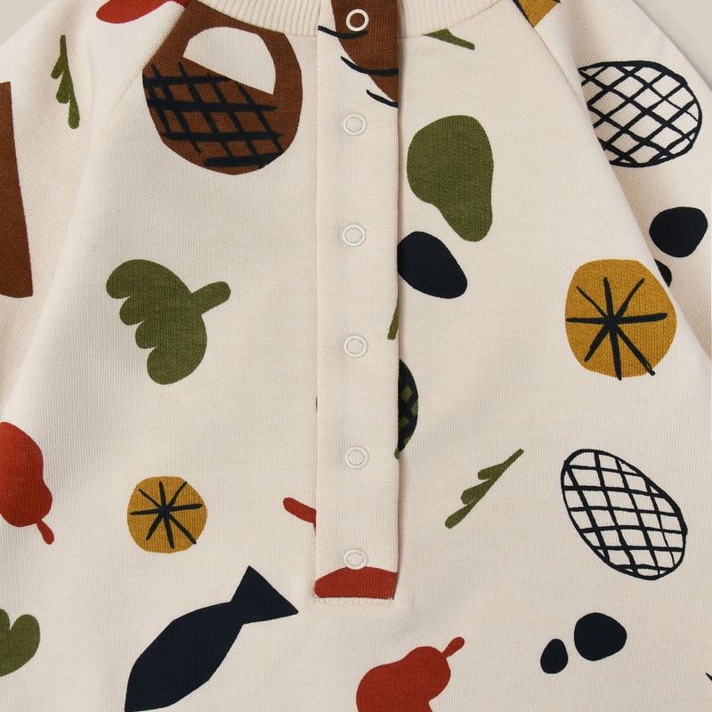 organic zoo]【LAST1！！】Farmers Market Onesie | F