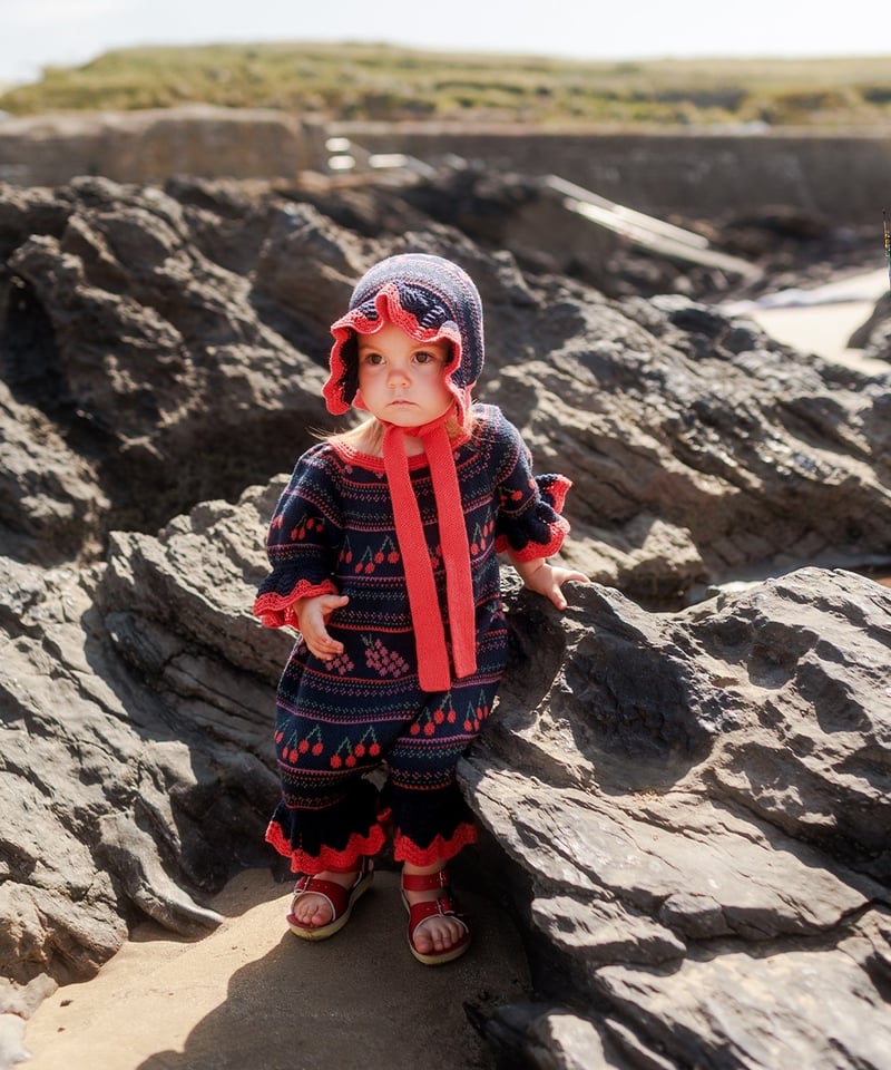 MABLI] MIO ROMPER | NAVY | RonRon baby and mo
