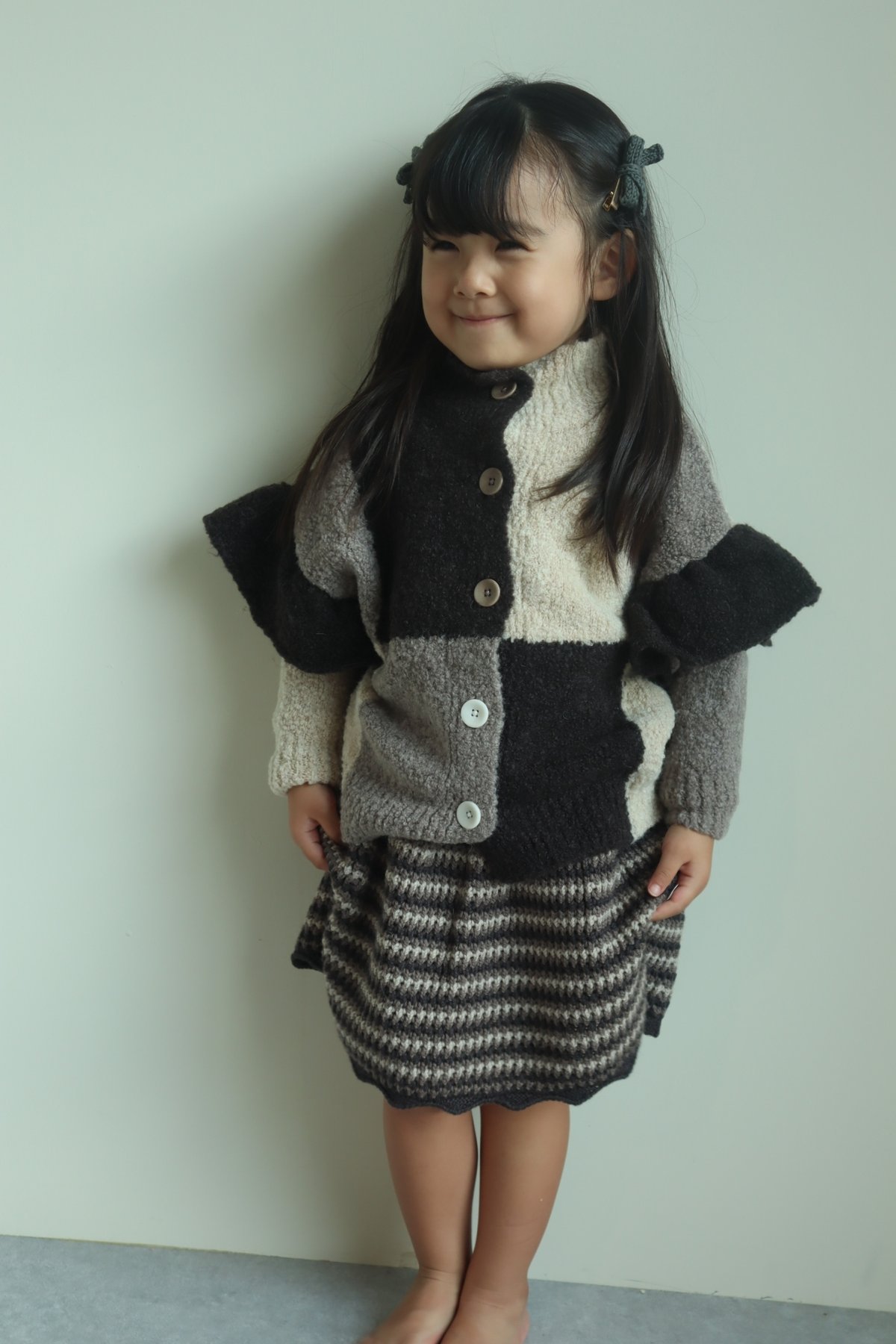 hara  MABLI カーディガン 18m MABLI]【LAST1！！】CORNELI CARDIGAN | NATURAL | R