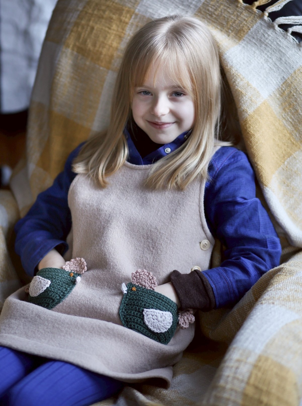 Kalinka]【残りわずか！】Caspian Chicken Dress | Mousse