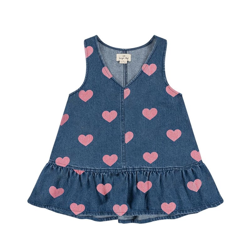 YVONNE HEART SEQUINS DRESS ［Konges Sløjd コンゲススロイド