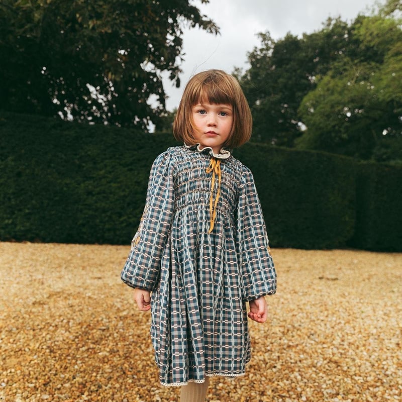 Lali Kids] Parvati Dress | Double-Sided Yarn