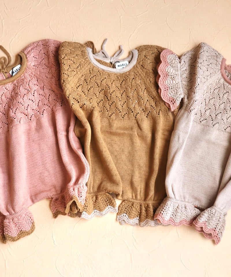 MABLI]【残りわずか！】AWENA ROMPER| PINK EARTH | RonRo