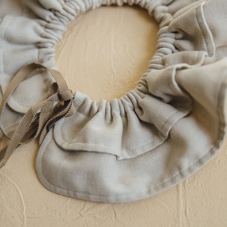 [Ron Ron Baby & Mom]【再入荷！！】04.double collar(Beige)