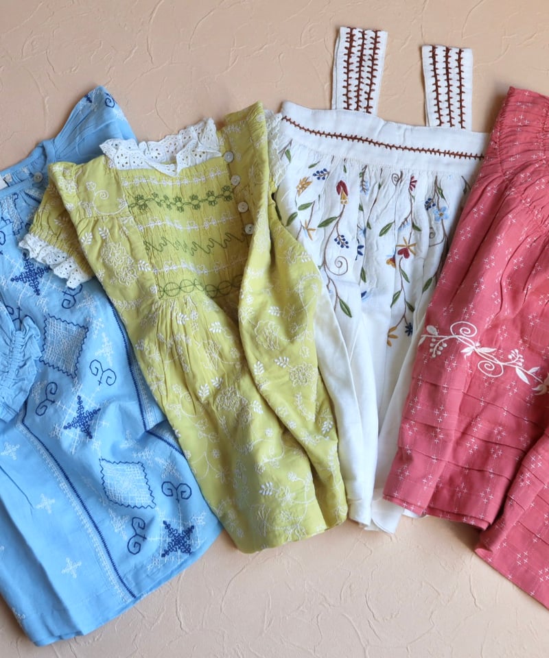 Lali Kids] Crocus Dress | Airy Blue Linen | Ro