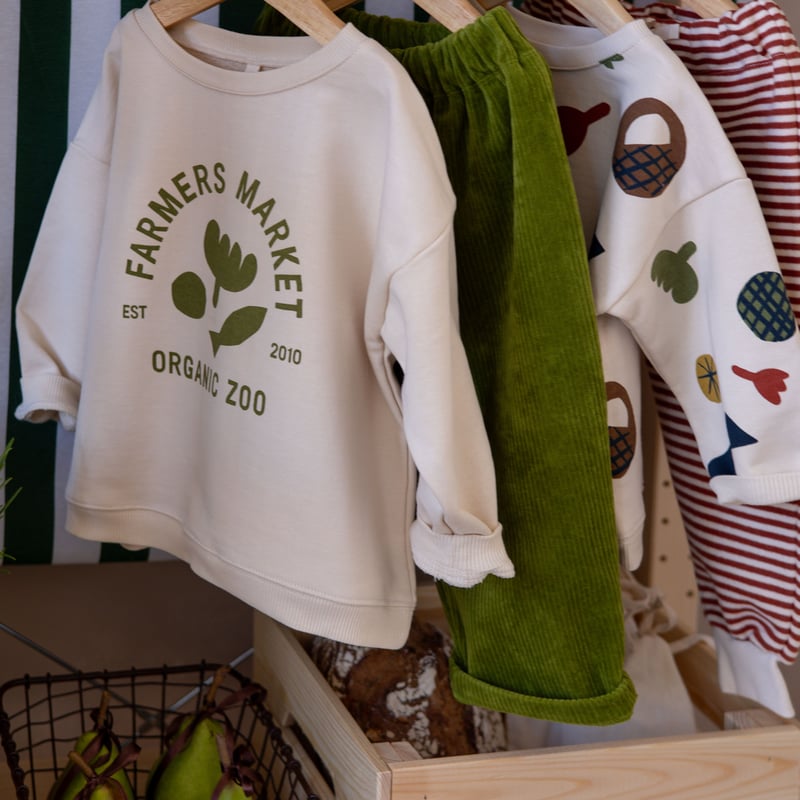 organic zoo tomato スウェット3-4y 楽天市場】オーガニックズー