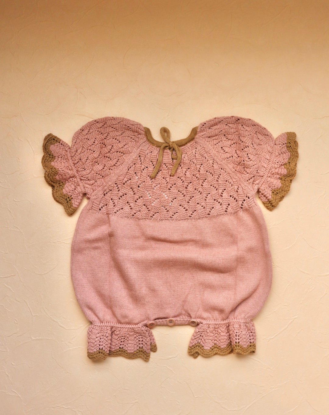 ロンパース・カバーオール mabli awena romper. bonnet MABLI AWENA ROMPER - CHOUETTE | 𝘮𝘢𝘮𝘰𝘶𝘳