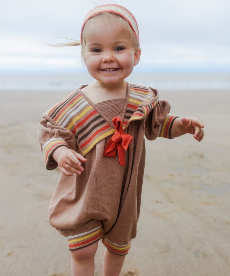 MABLI]【残りわずか！】CORDELIA ROMPER | PORTOBELLO | R