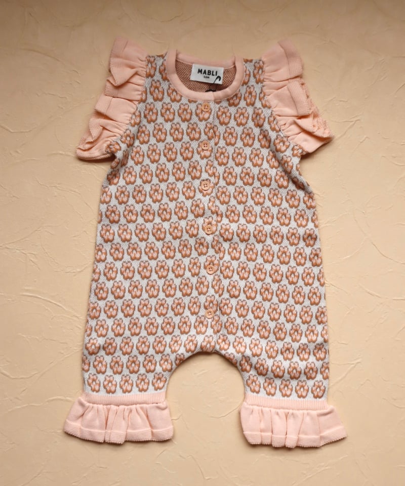 MABLI] DONUT ROMPER | BLUSH | RonRon baby and