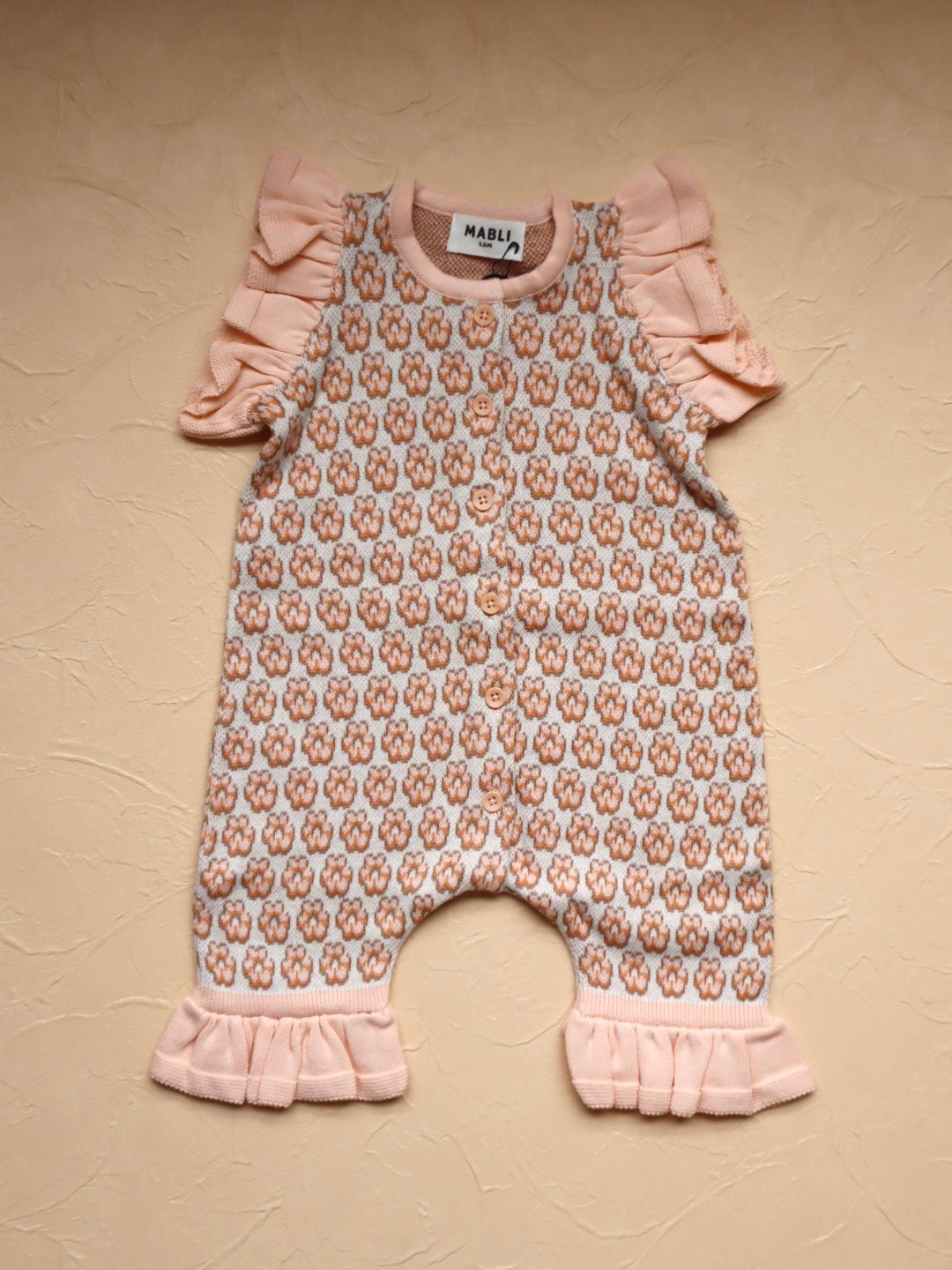 MABLI] DONUT ROMPER | BLUSH | RonRon baby and