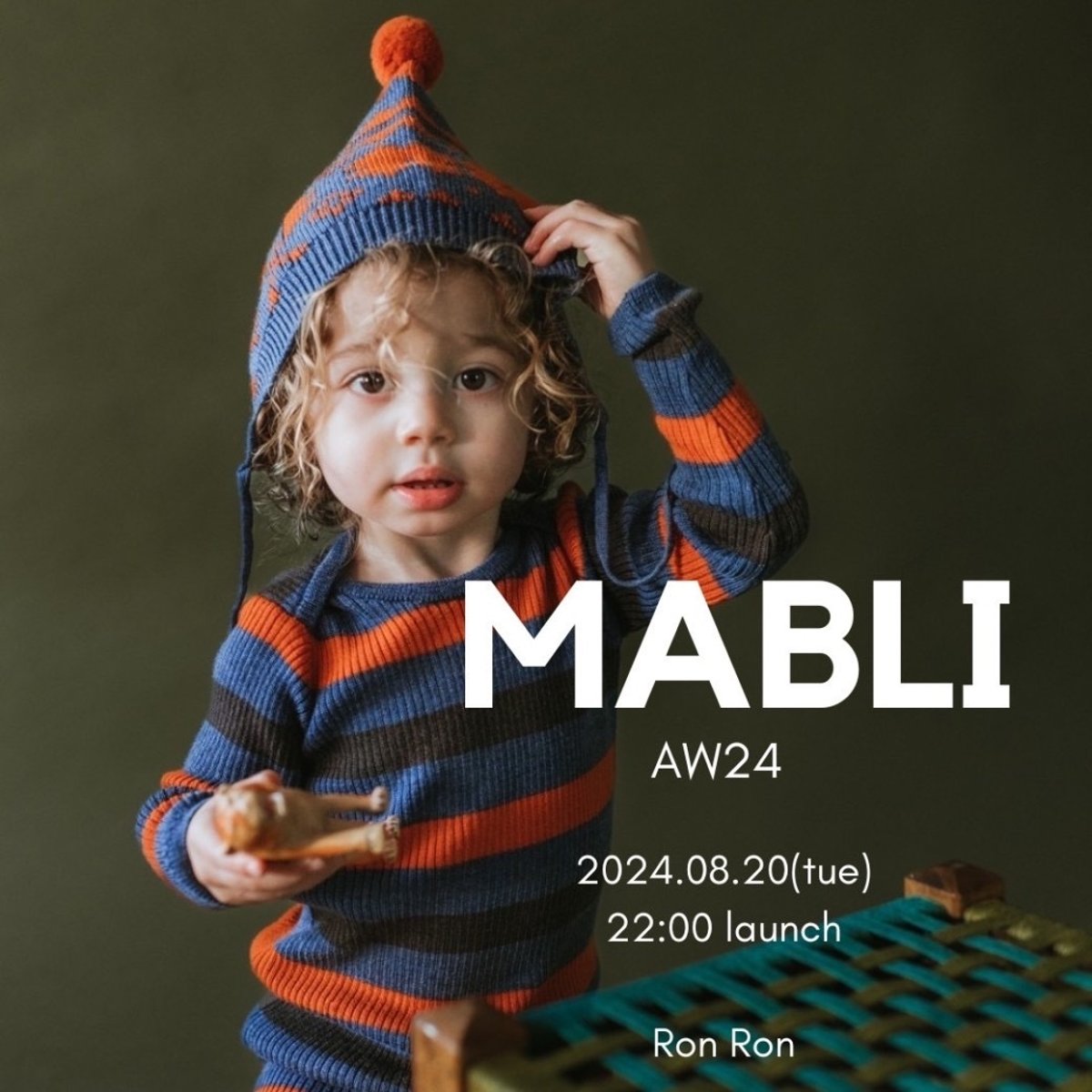 MABLI AW24 launch！！ | RonRon baby and mom インポート子供服