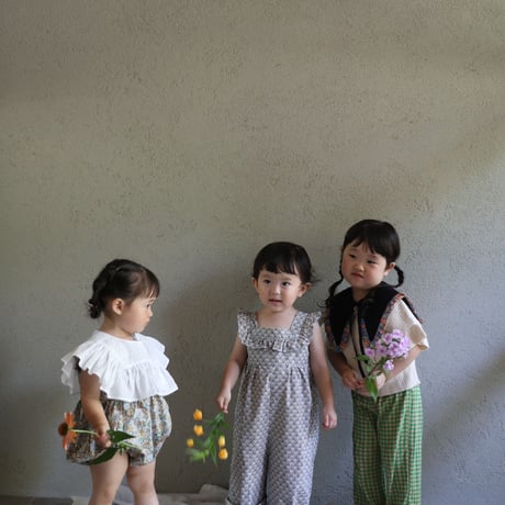 [Ron Ron Baby & Mom]【再入荷！】07.lace frill collar(off-white)