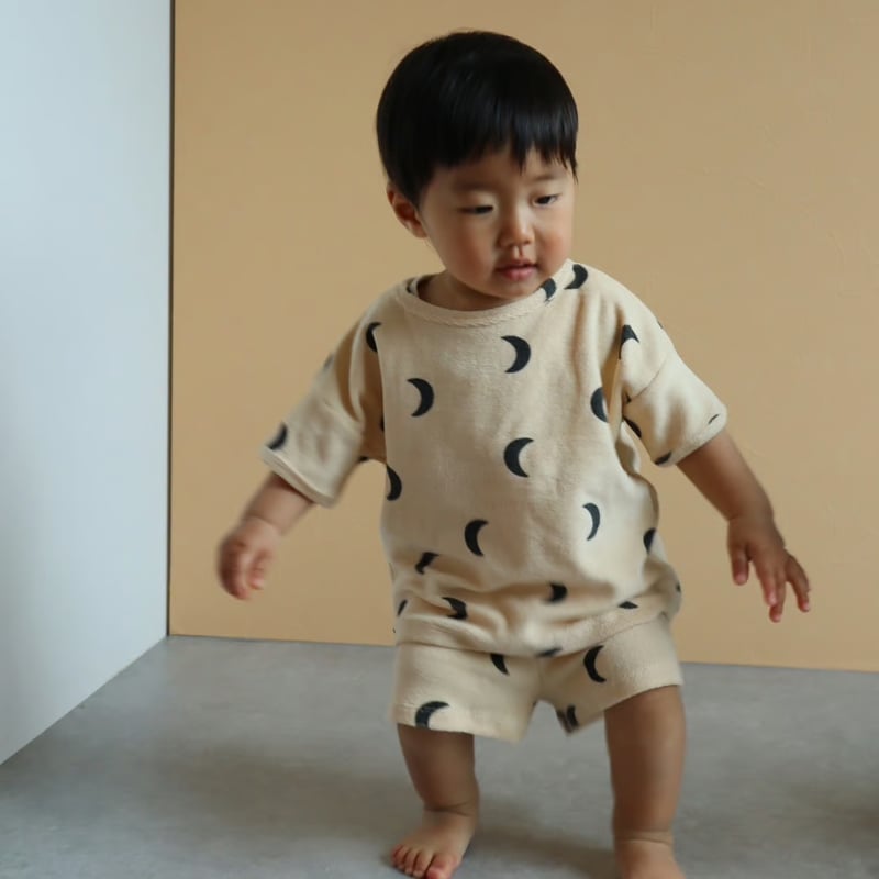 organic zoo] | Pebble Midnight Terry Boxy T-Sh