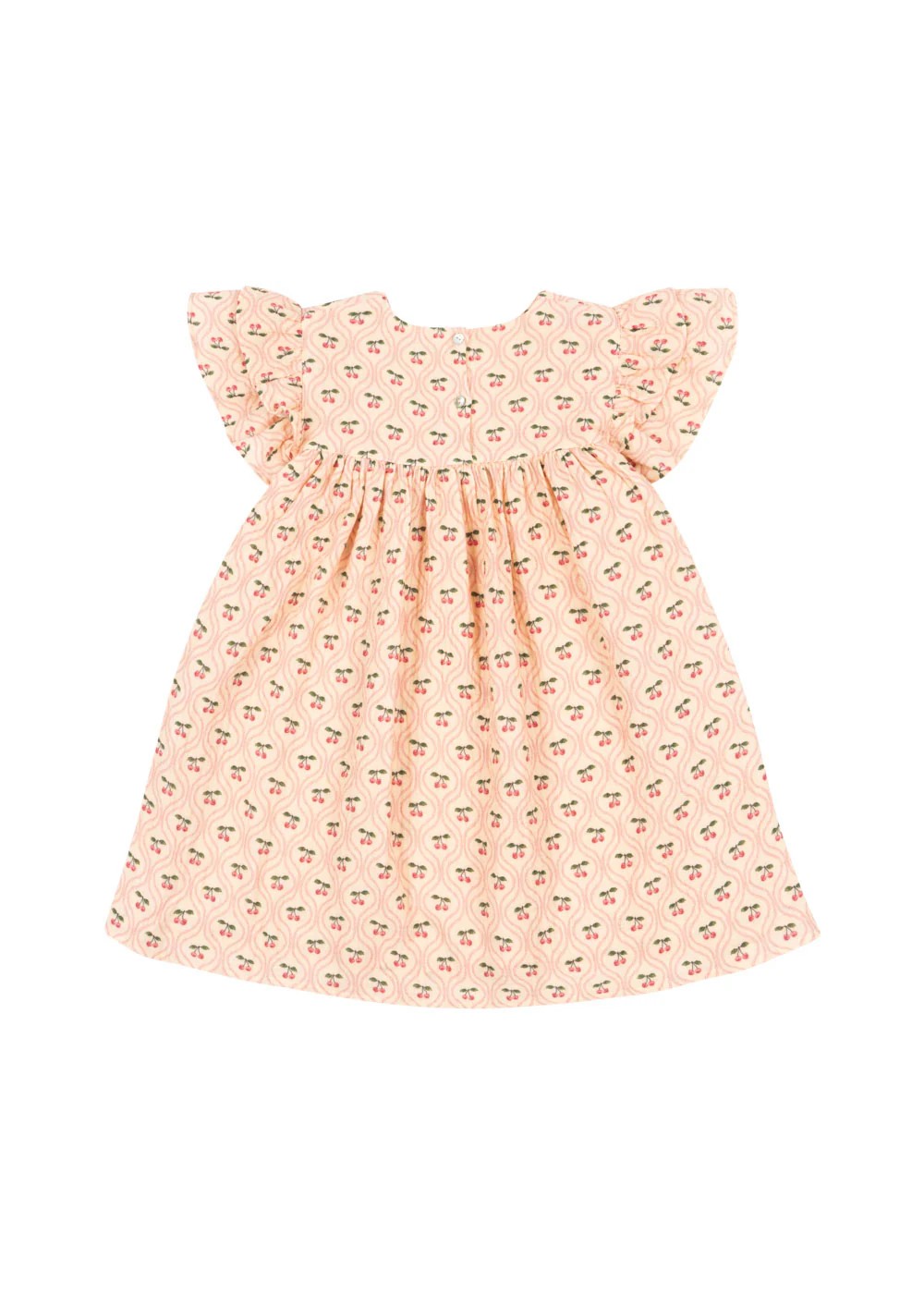 Konges Slojd] COCO DRESS GOTS | CHERRY PINK MO