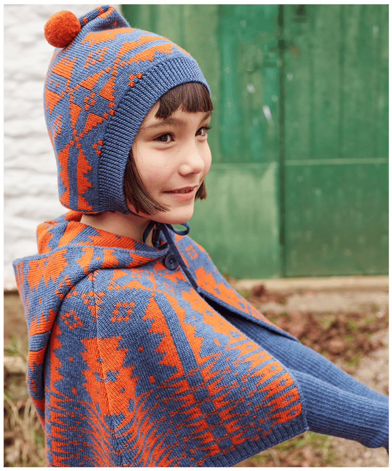 MABLI]【LAST2点！】ERYRI BONNET | DENIM / PUMPKIN