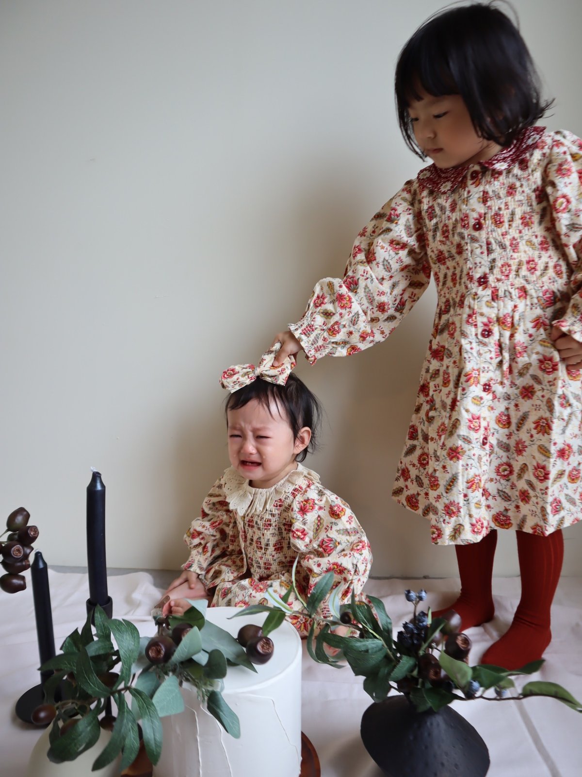 BONJOUR DIARY]【残りわずか！】BABY SET WITH REVERSIBLE