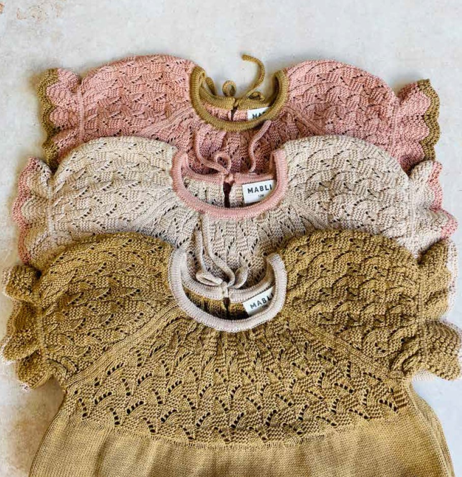 MABLI]【残りわずか！】AWENA ROMPER| PINK EARTH | RonRo