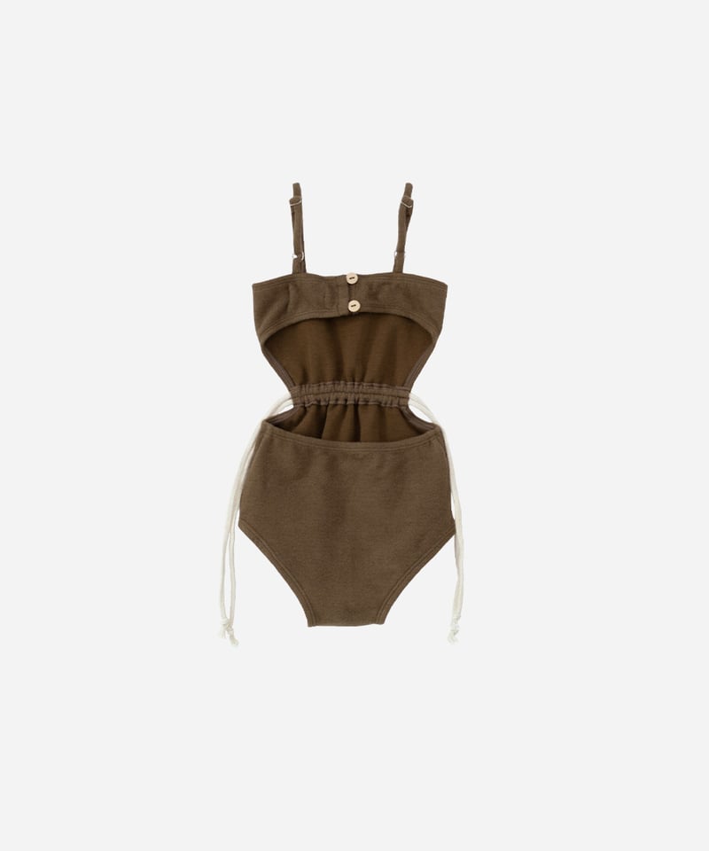 son and daughter] Loren Romper | Brown | RonRo