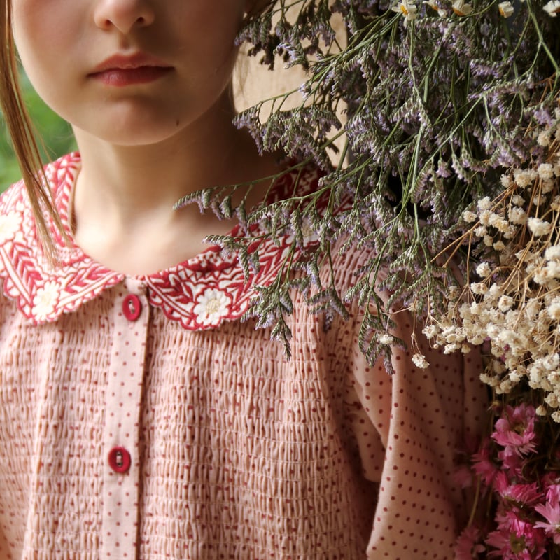 BONJOUR DIARY]【残りわずか】TUNIQUE WITH HAIR CLIP |