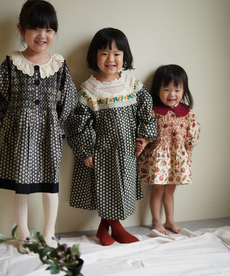 新品未使用タグ付き　Bonjour diary 4y Bonjour diary School BAG (Blue garden) - SEN_TO_SENCE