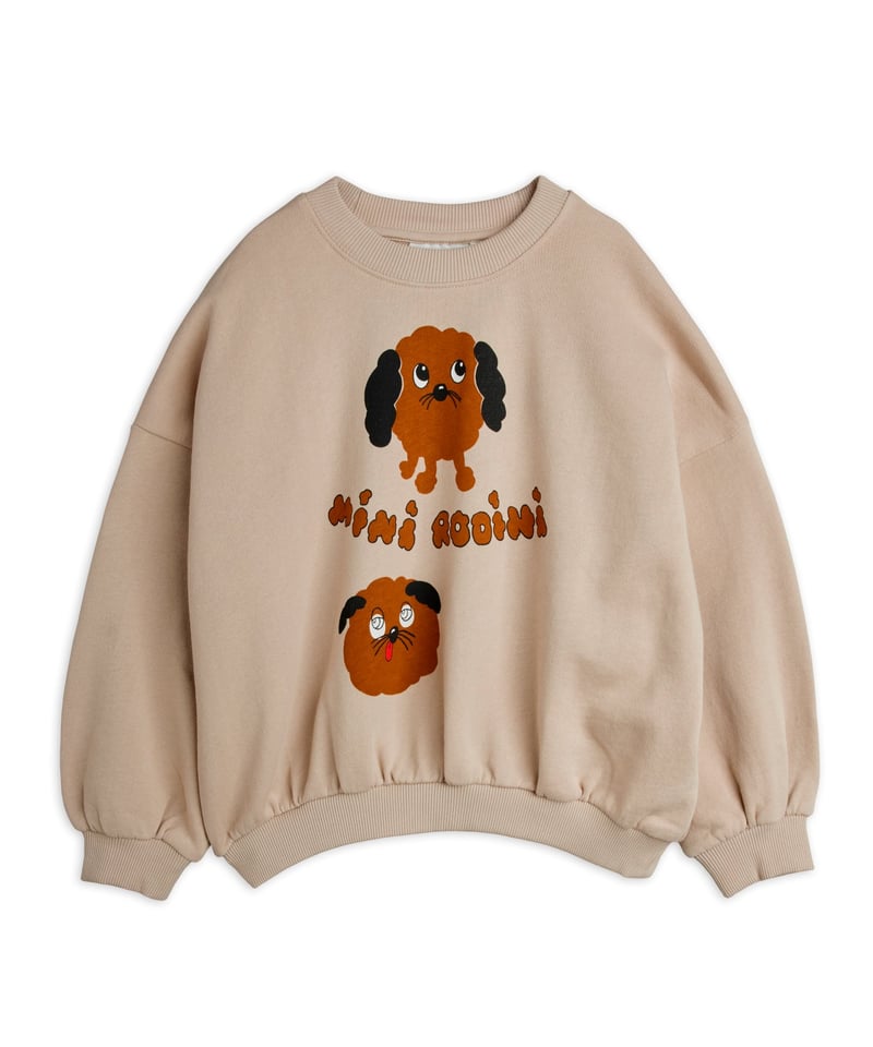 mini rodini] Doggies sp sweatshirt | Grey | Ro