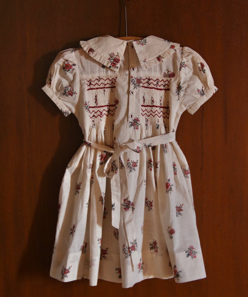 BONJOUR DIARY]【残りわずか！】Handsmock dress | Garden