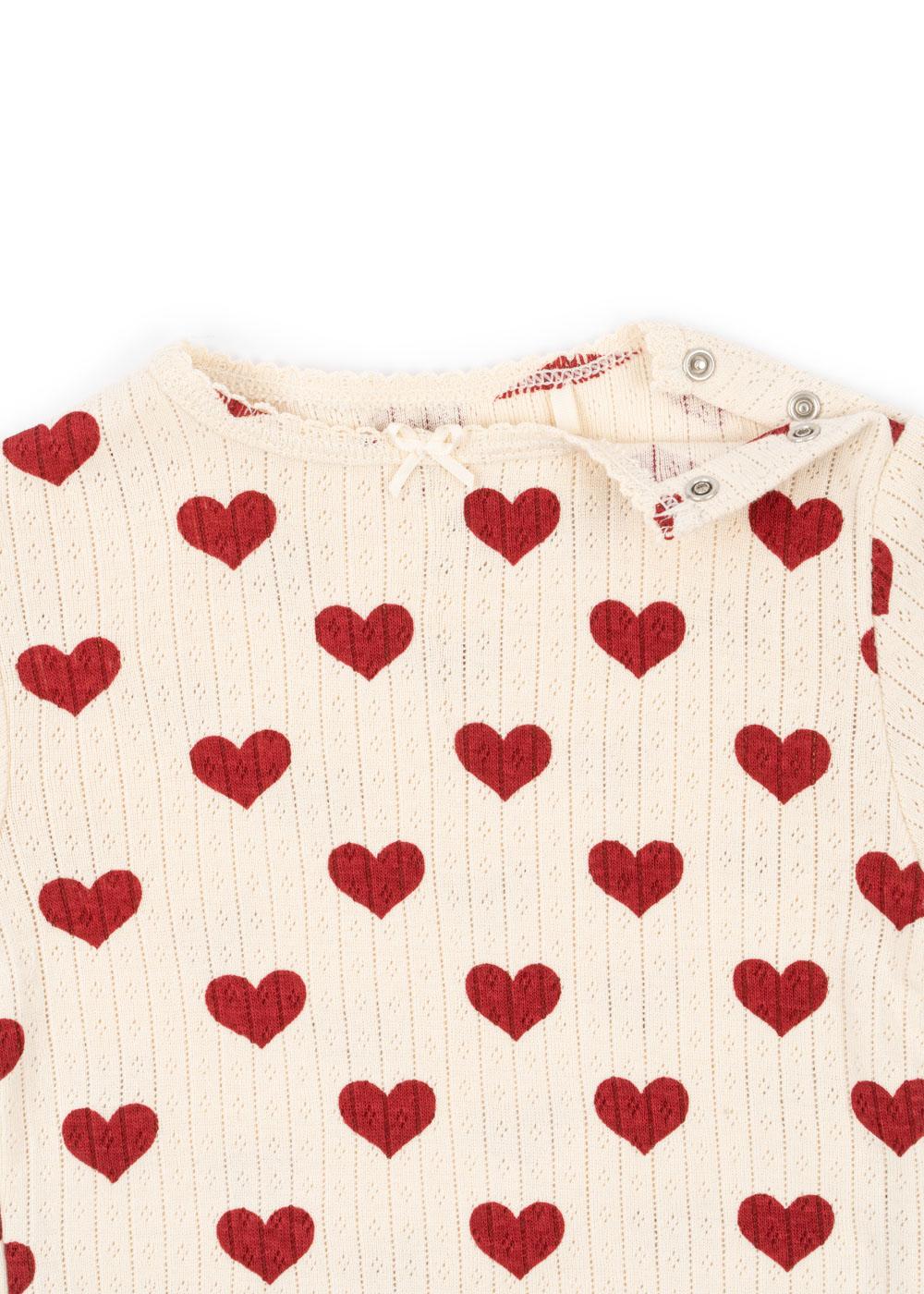 Konges Sløjd コンゲススロイド ハート ドレス Konges Sløjd】AVA BOW