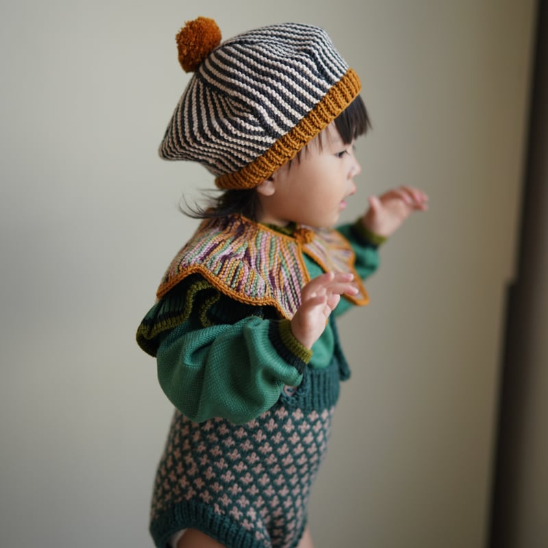 Kalinka] Divna Beret | Chacoral/Caramel | RonR