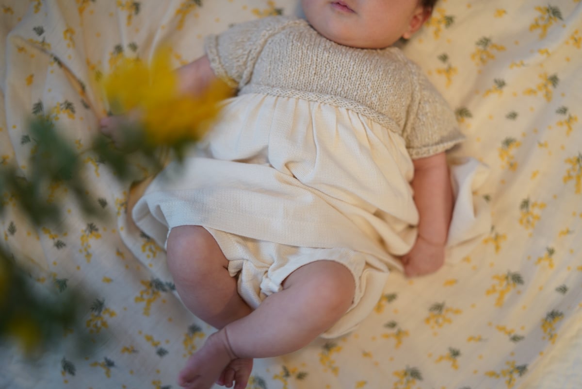 1+in the family]【残りわずか！】VIOLA Dress | natural