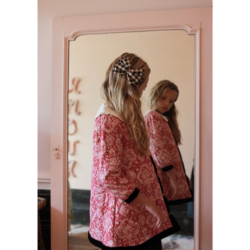 BONJOUR DIARY]【LAST2点！】QUILTED COAT | Black v