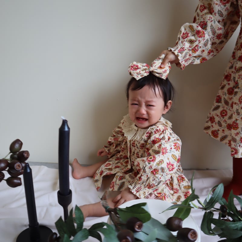 BONJOUR DIARY] BABY SET WITH REVERSIBLE BLOOM