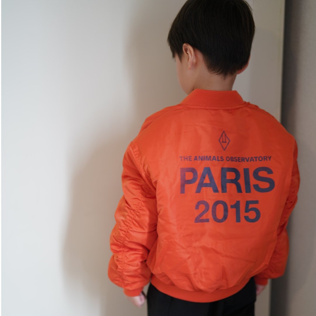 新品！The Animals Observatory ロゴジャケット The Animal Observatory]【残りわずか！】OKAPI KID JACKE