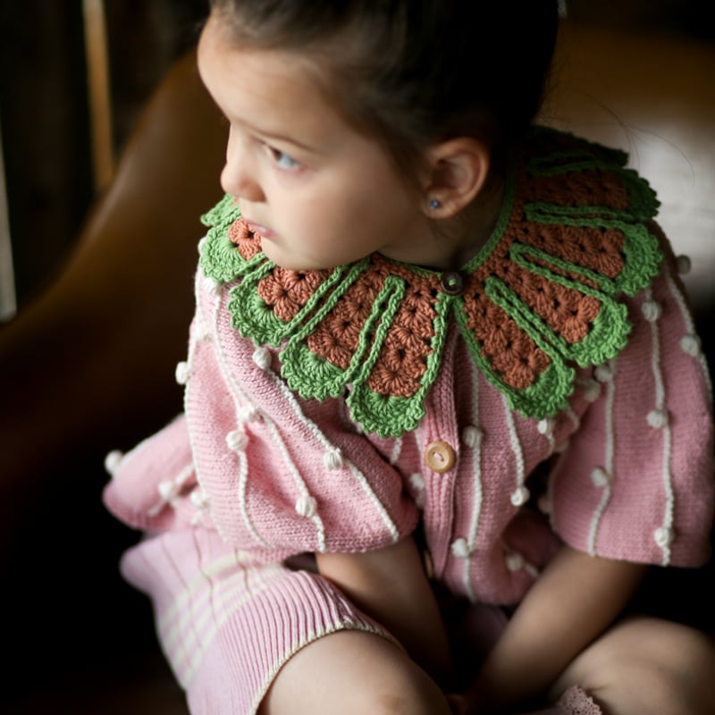 Kalinka] Alyssa Cardigan | Dusty Pink | RonRon 